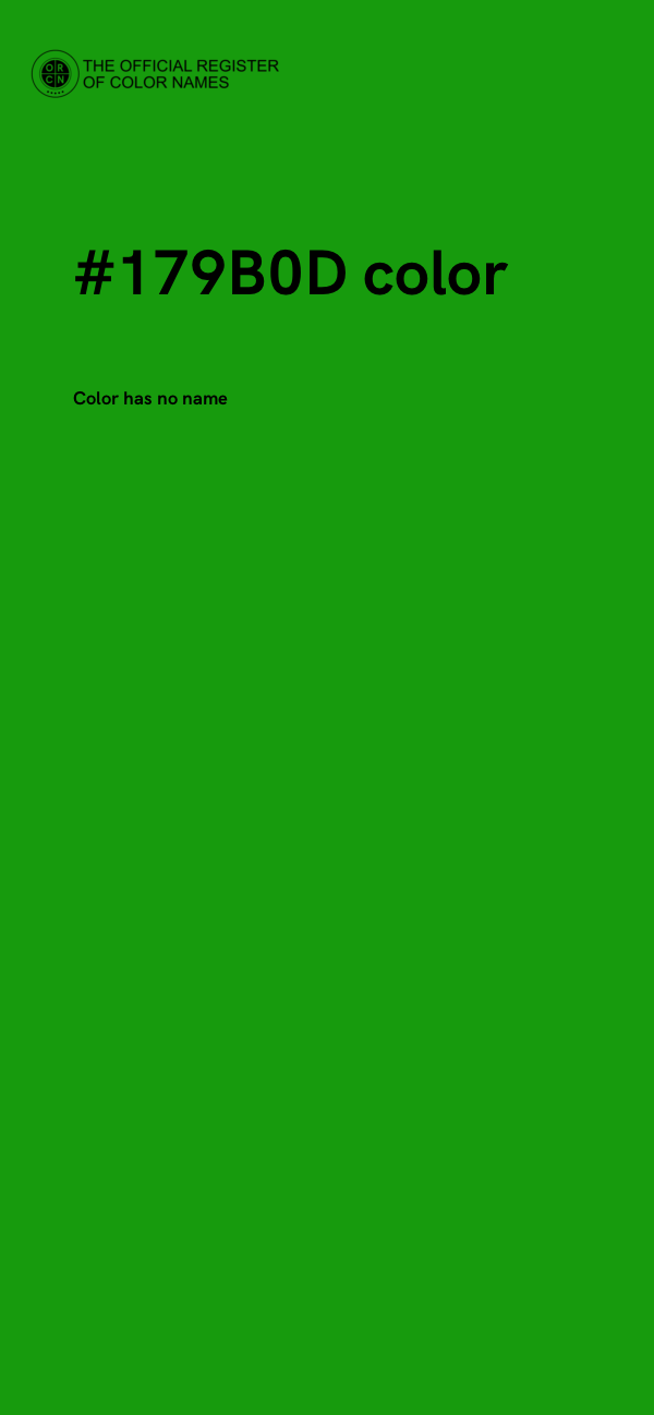 #179B0D color image