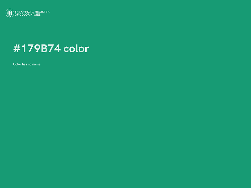 #179B74 color image