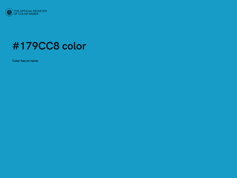 #179CC8 color image