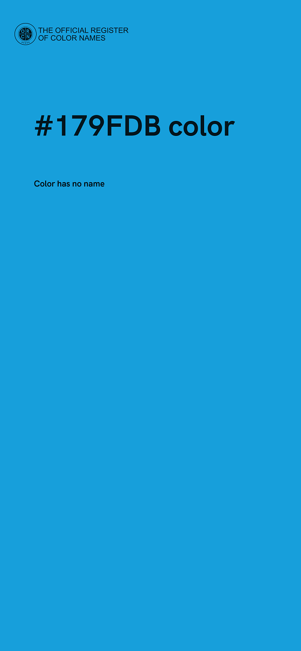 #179FDB color image