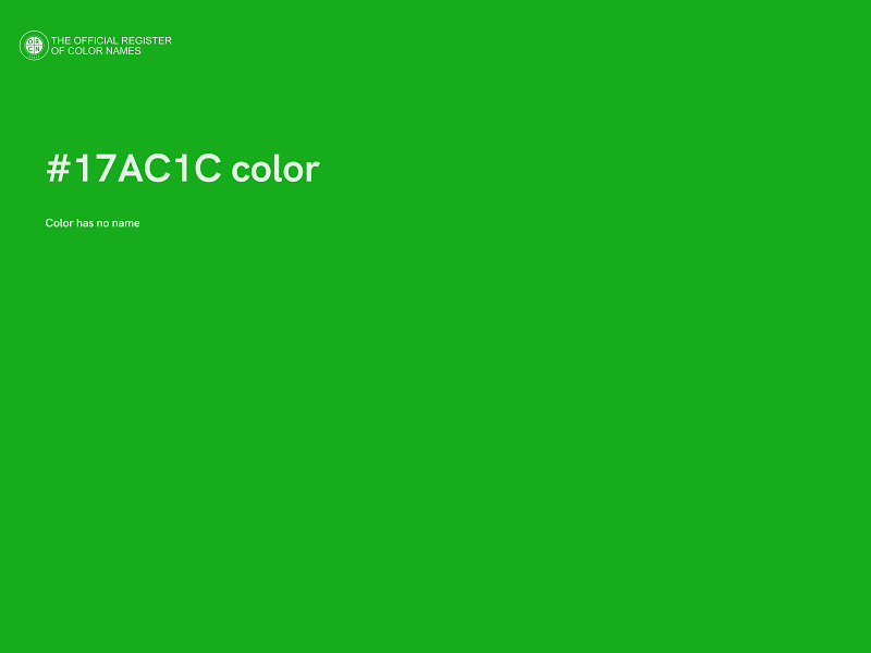 #17AC1C color image