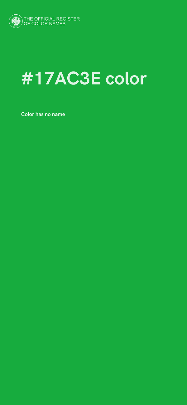 #17AC3E color image