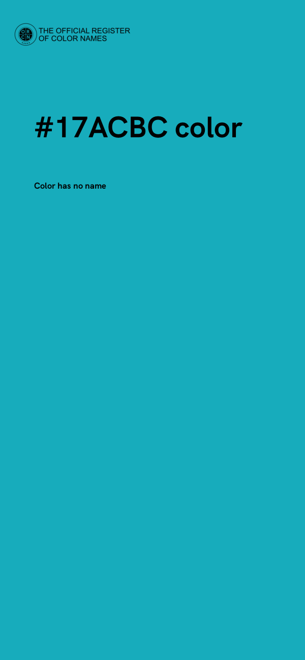 #17ACBC color image