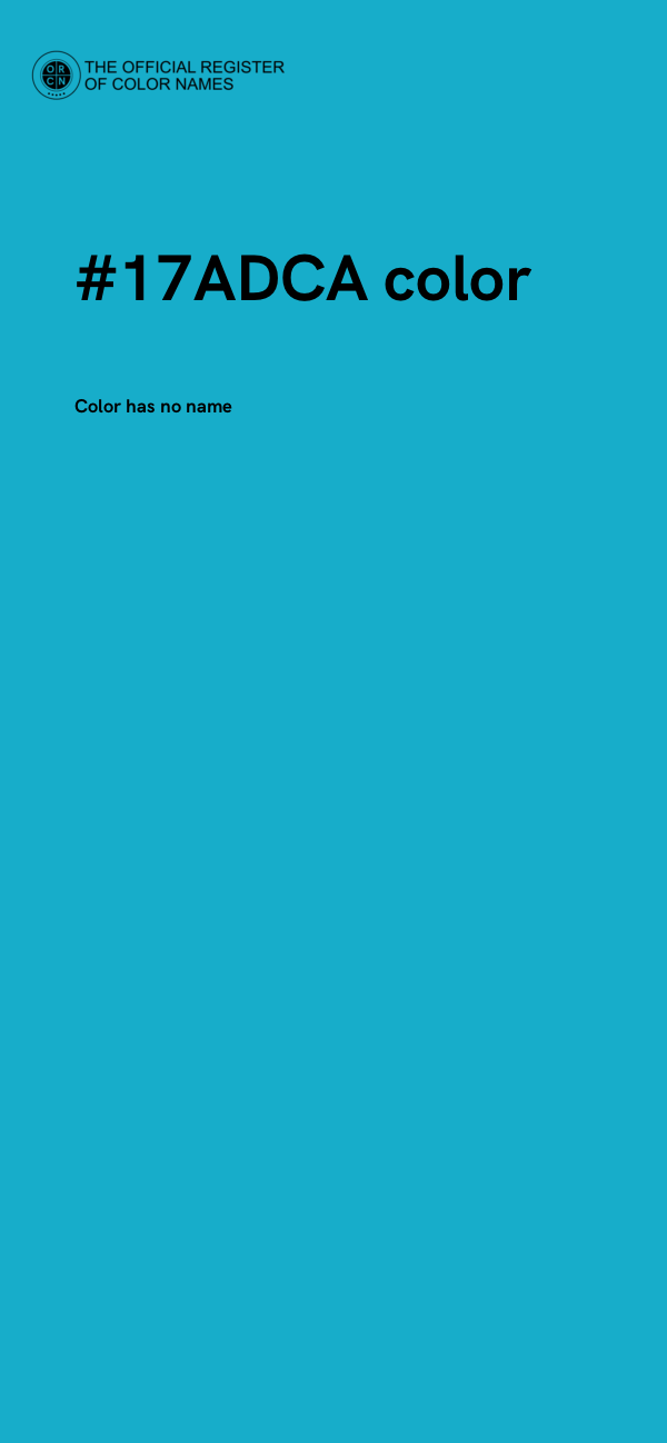 #17ADCA color image