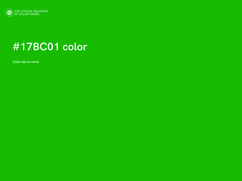 #17BC01 color image