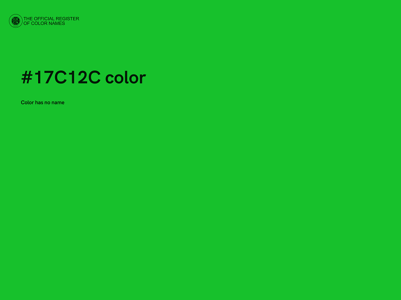 #17C12C color image