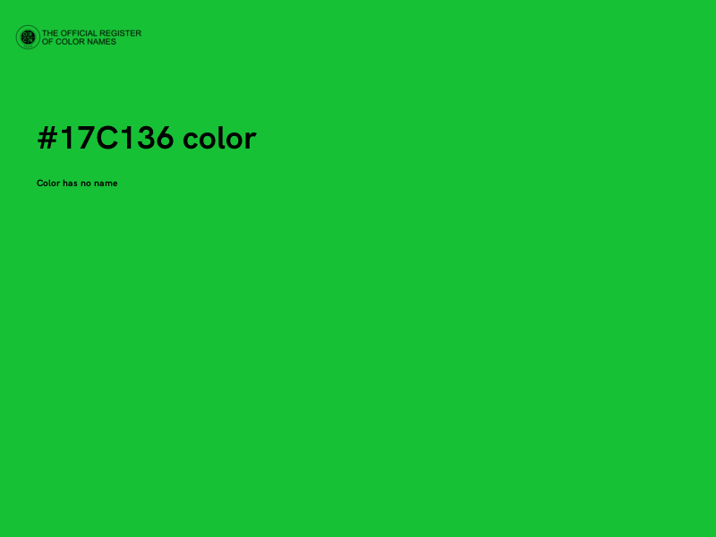 #17C136 color image