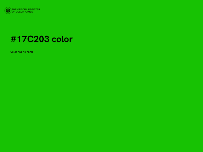 #17C203 color image
