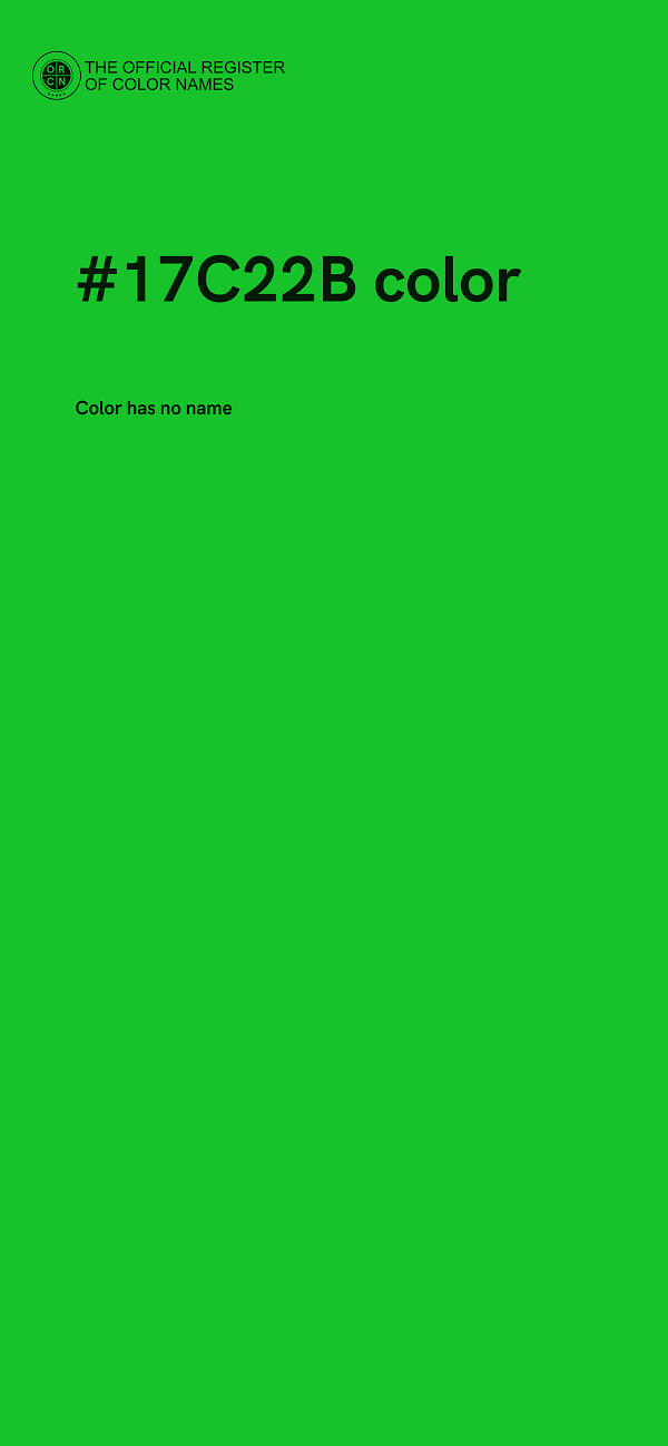 #17C22B color image