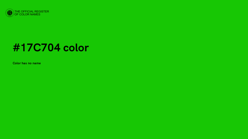 #17C704 color image