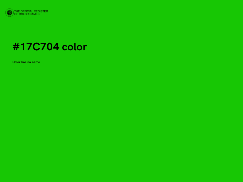 #17C704 color image