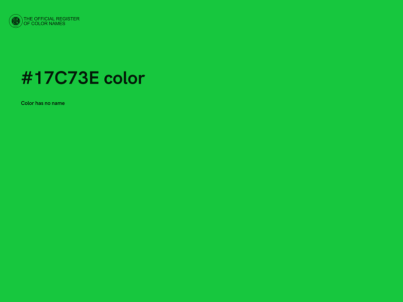 #17C73E color image