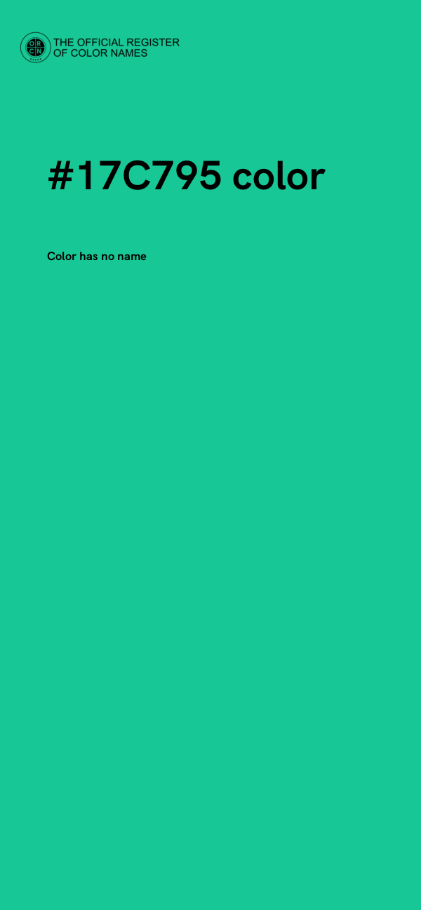 #17C795 color image