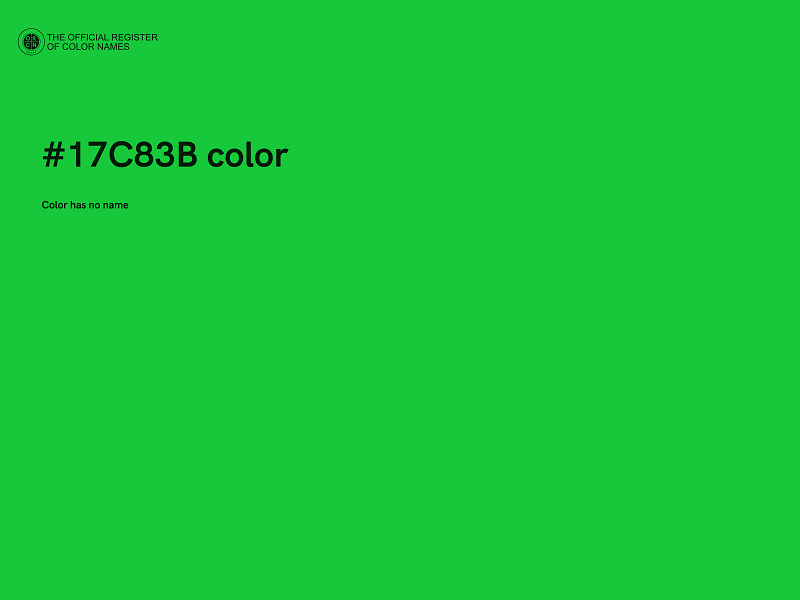 #17C83B color image