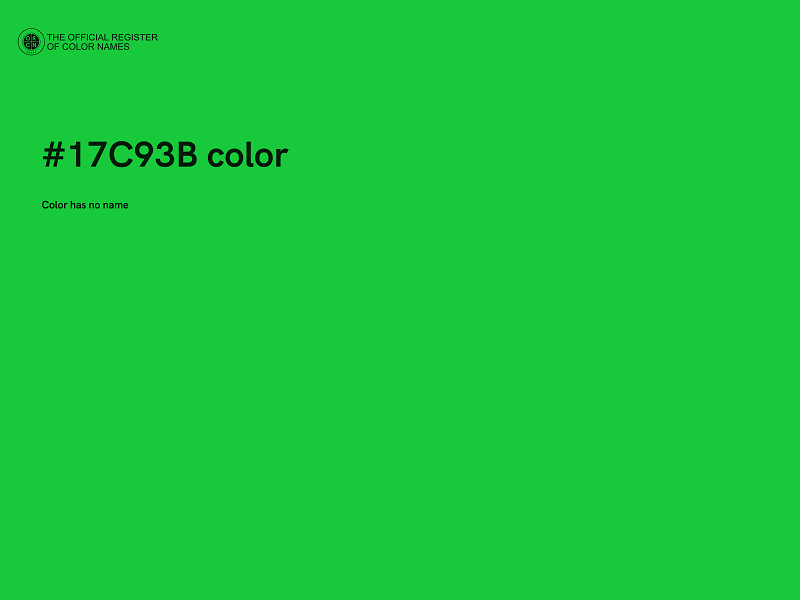 #17C93B color image