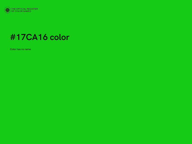 #17CA16 color image