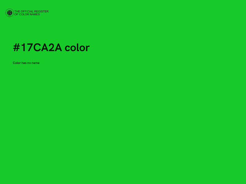 #17CA2A color image