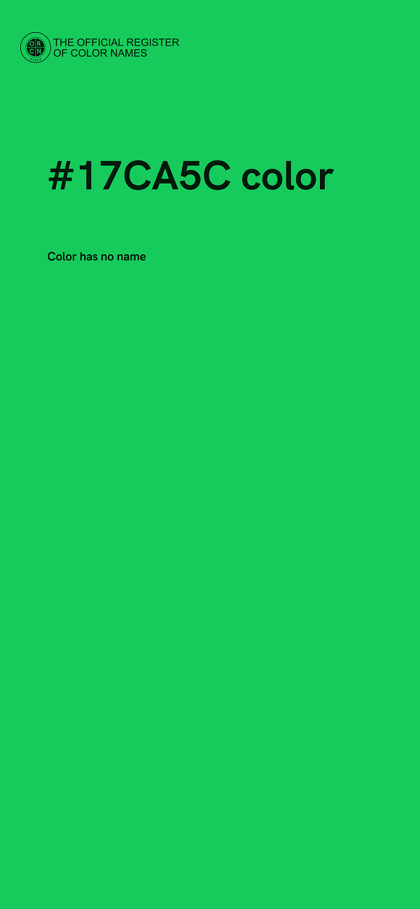 #17CA5C color image