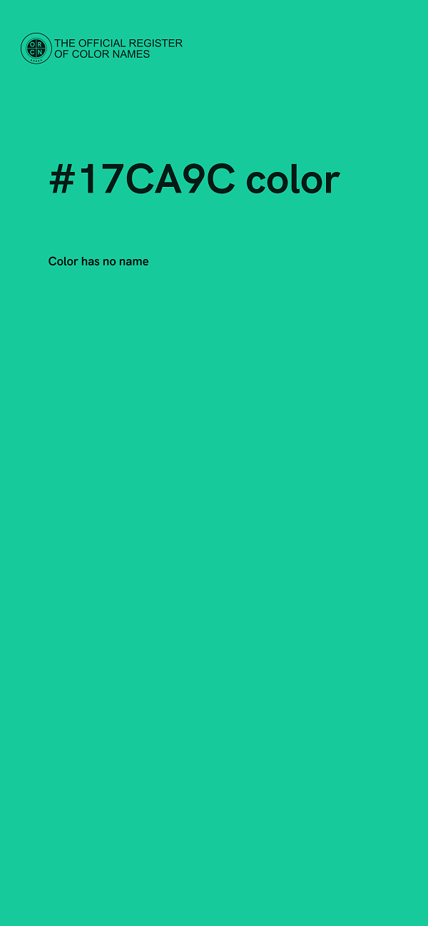 #17CA9C color image