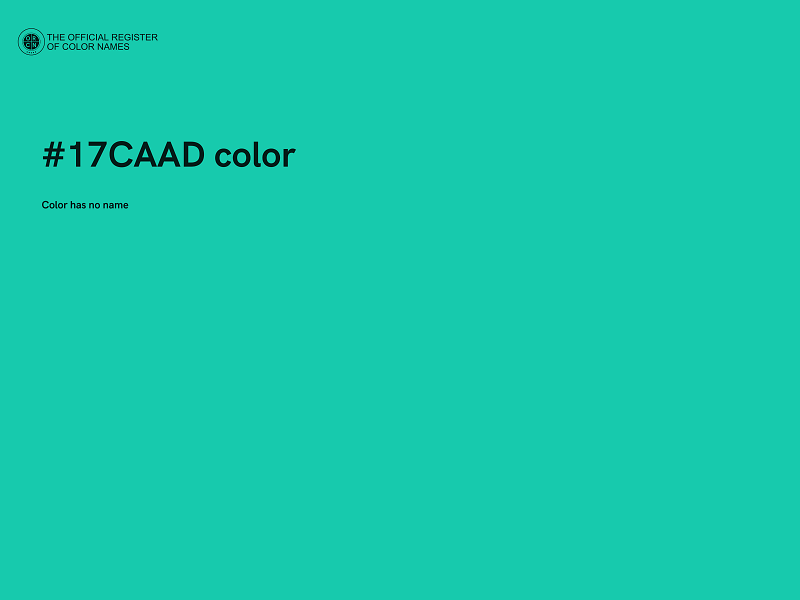 #17CAAD color image