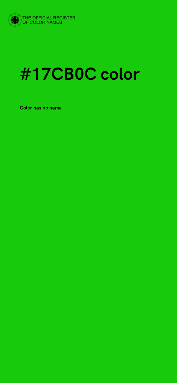 #17CB0C color image