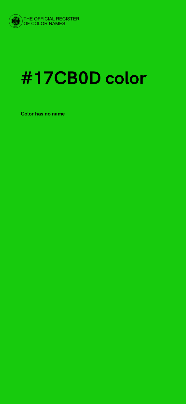 #17CB0D color image