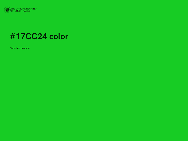 #17CC24 color image