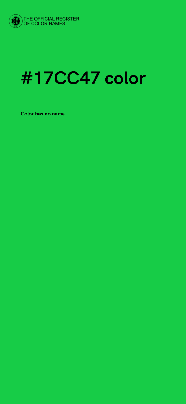 #17CC47 color image