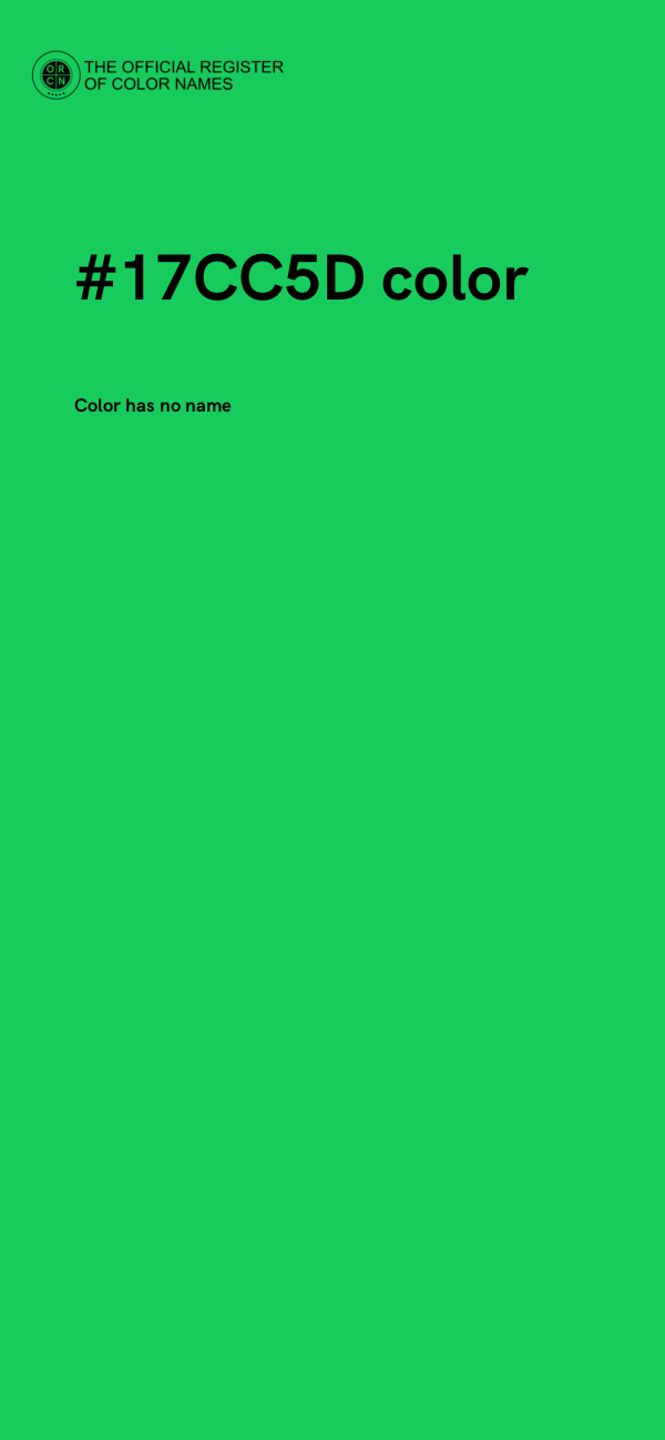 #17CC5D color image