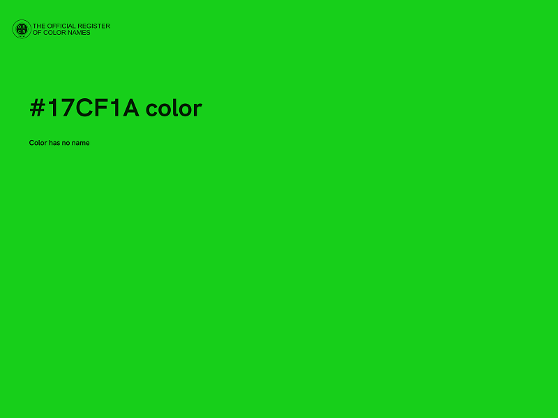 #17CF1A color image