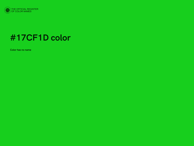 #17CF1D color image