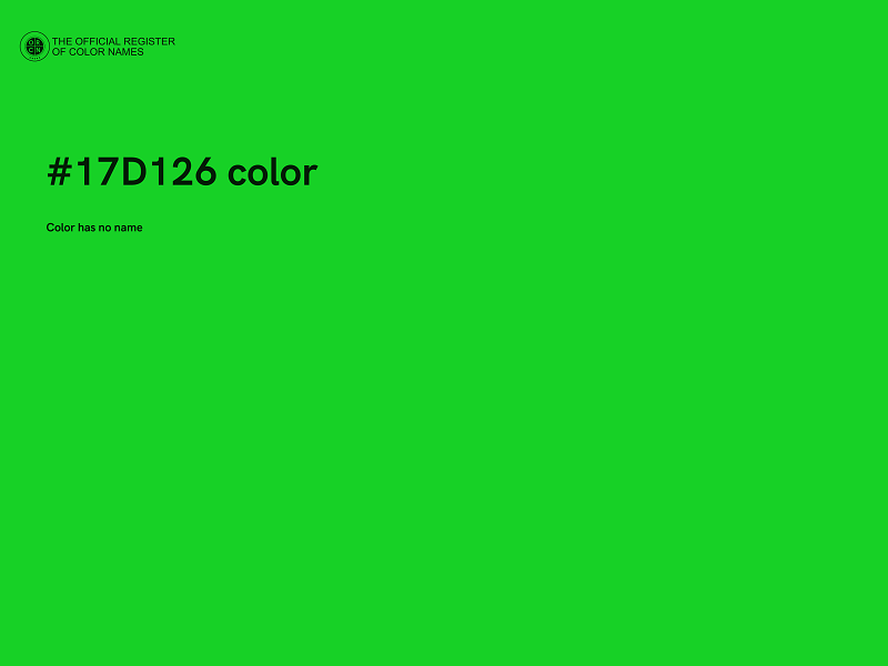 #17D126 color image