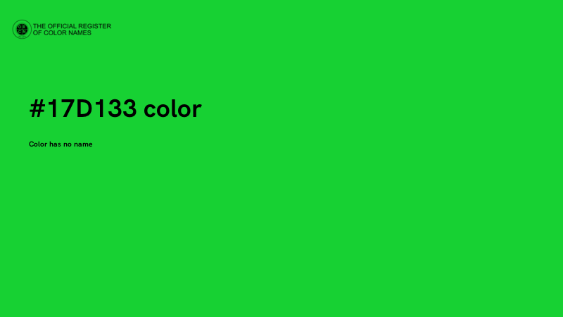 #17D133 color image