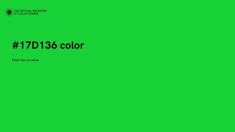 #17D136 color image