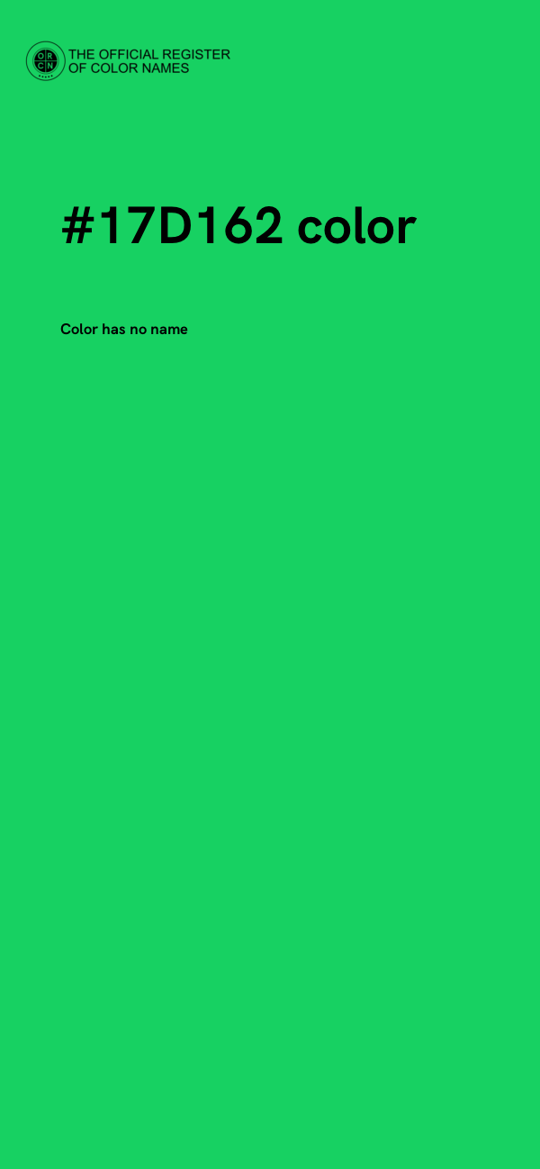 #17D162 color image