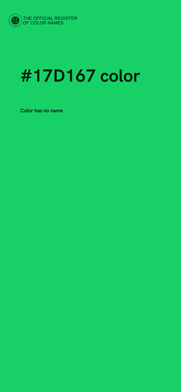 #17D167 color image