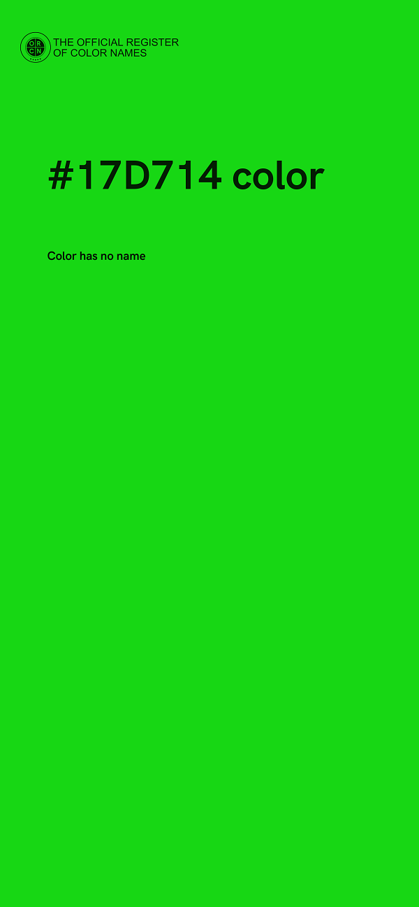 #17D714 color image