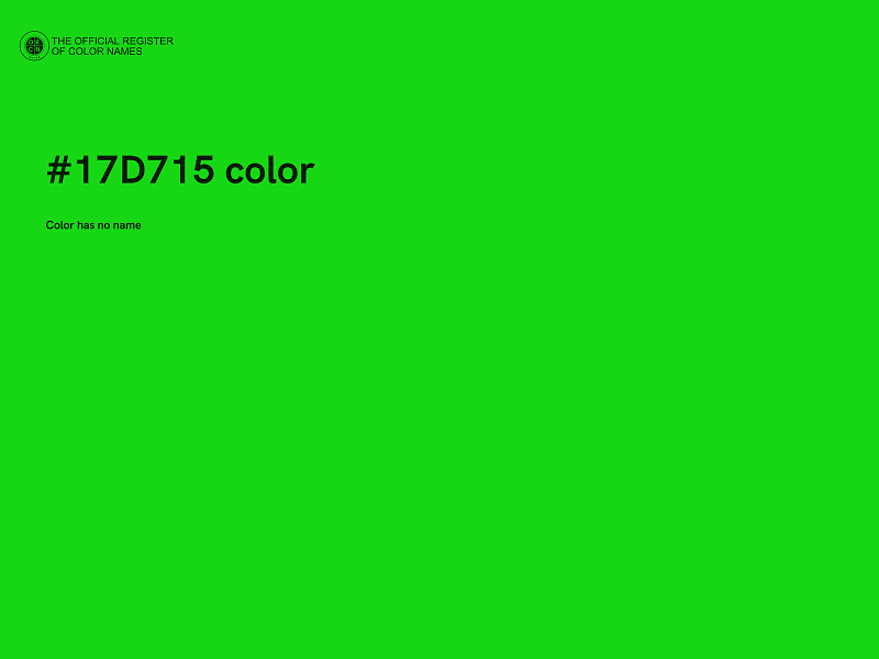 #17D715 color image