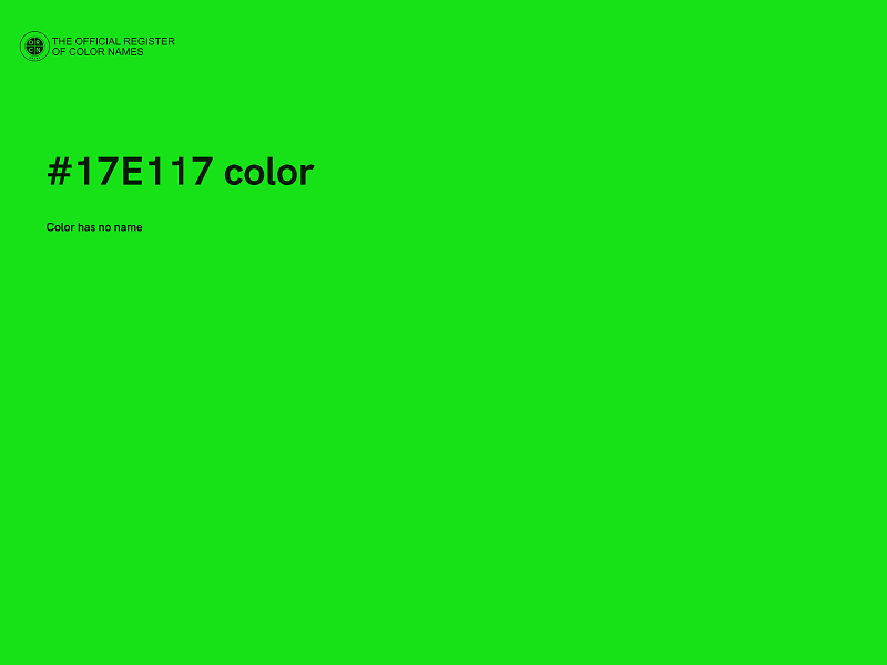 #17E117 color image