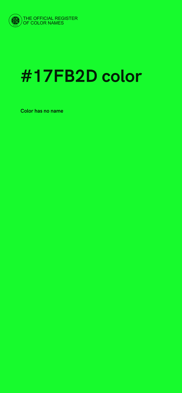 #17FB2D color image