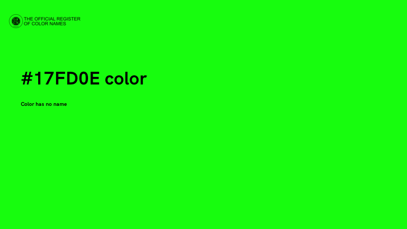 #17FD0E color image
