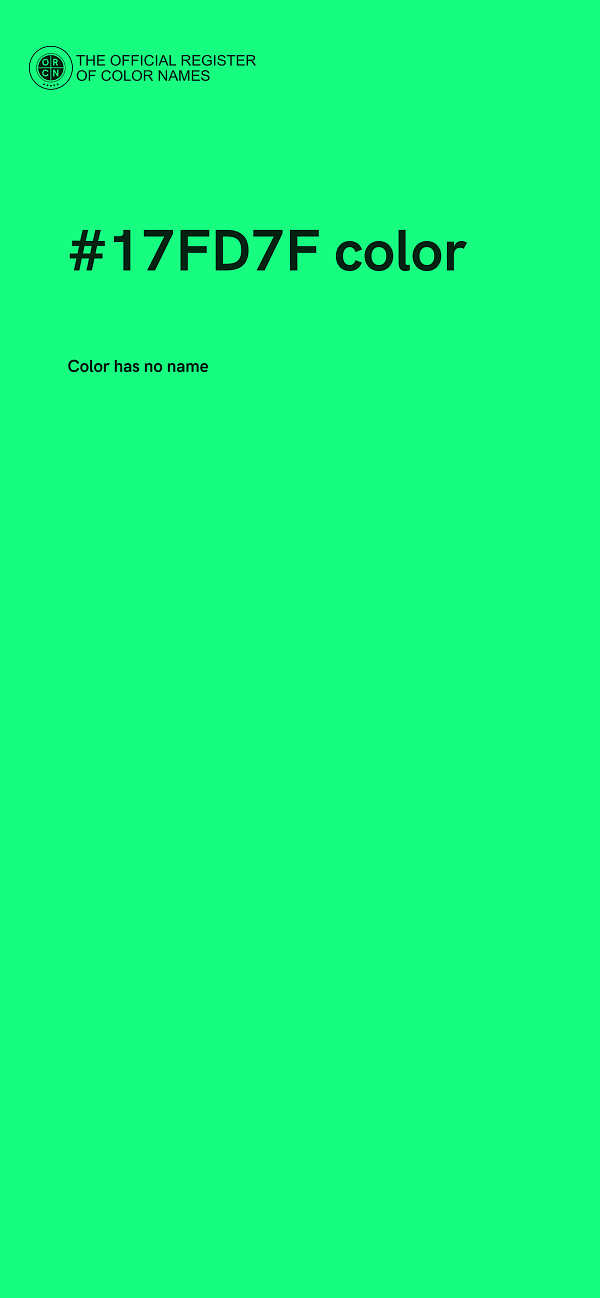 #17FD7F color image