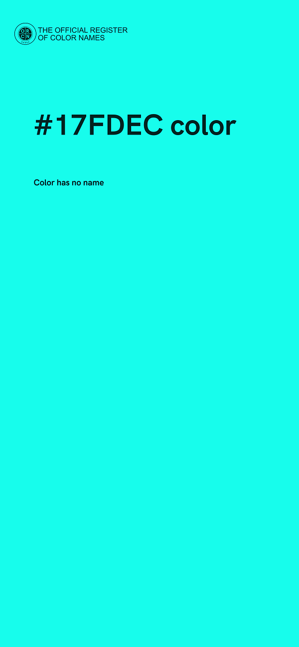 #17FDEC color image