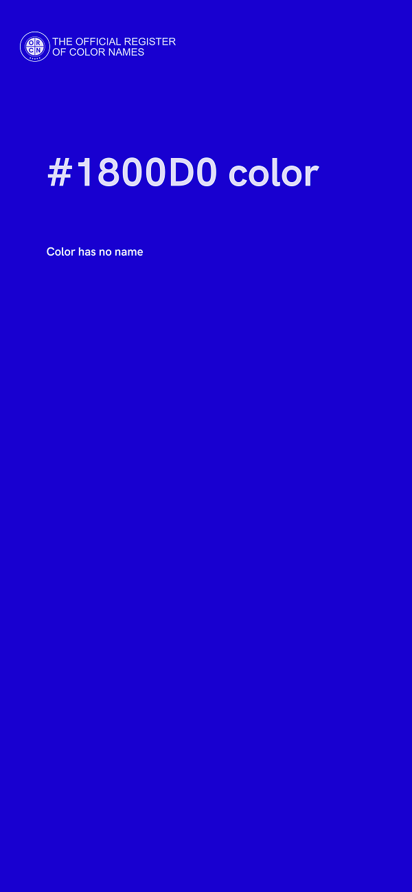 #1800D0 color image
