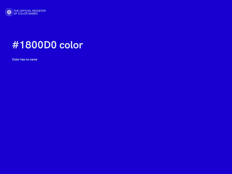 #1800D0 color image