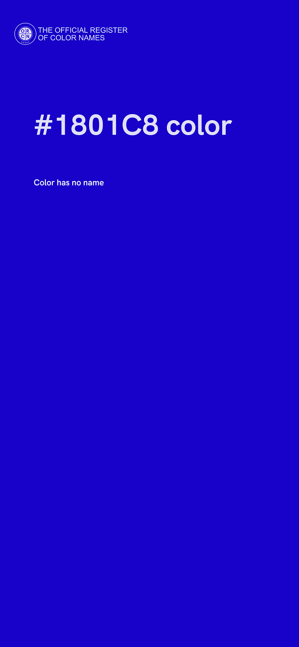#1801C8 color image
