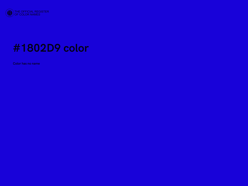 #1802D9 color image