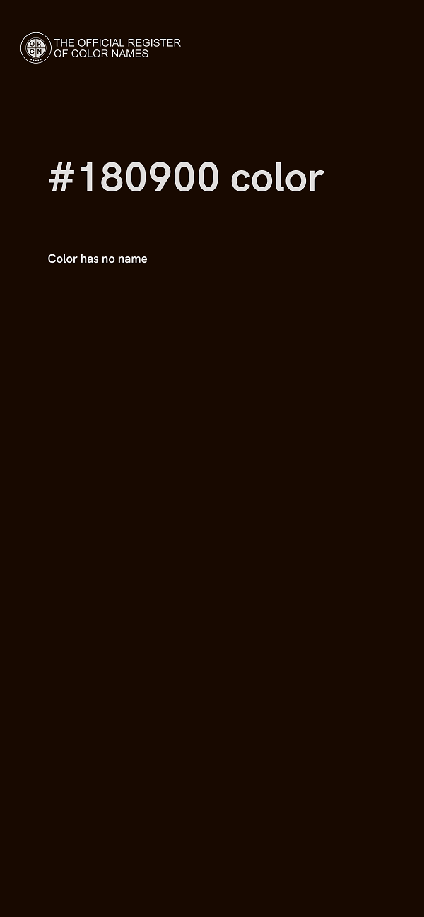 #180900 color image