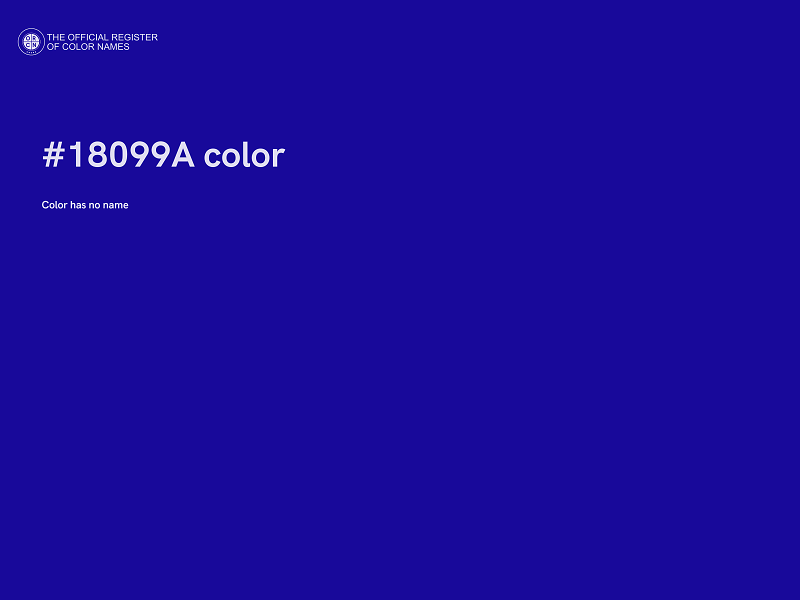 #18099A color image