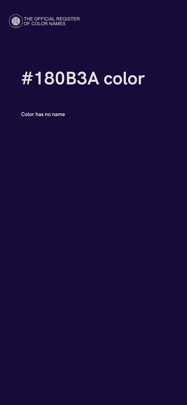 #180B3A color image